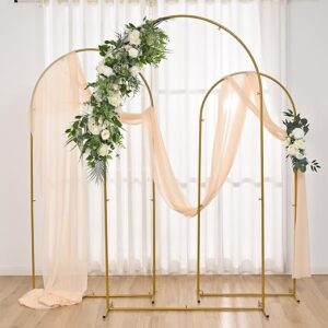 Metal Wedding Arch Backdrop Stands