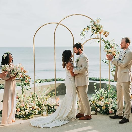 Metal Wedding Arch Backdrop Stands - Image 2