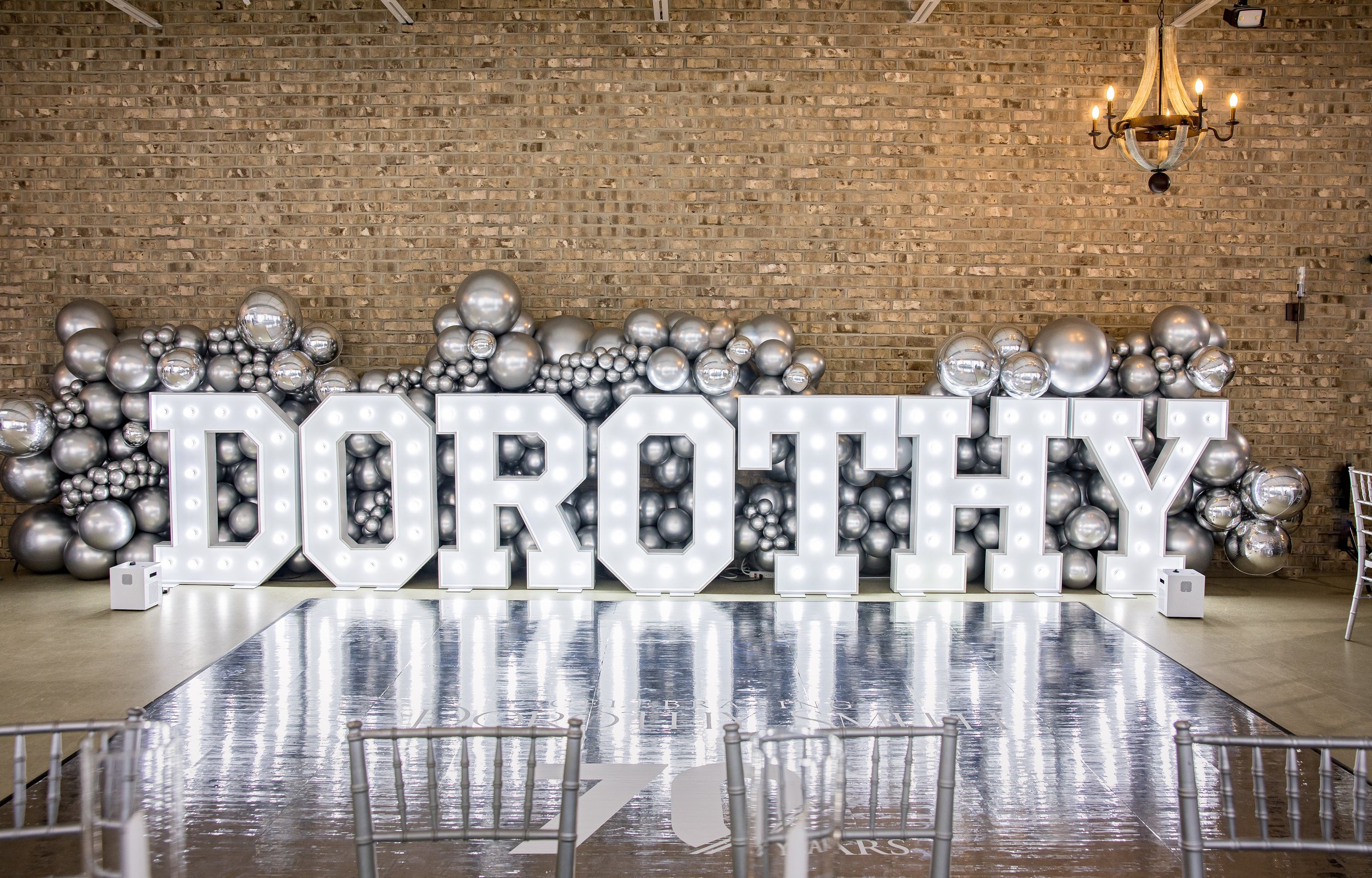 marquee letter rental