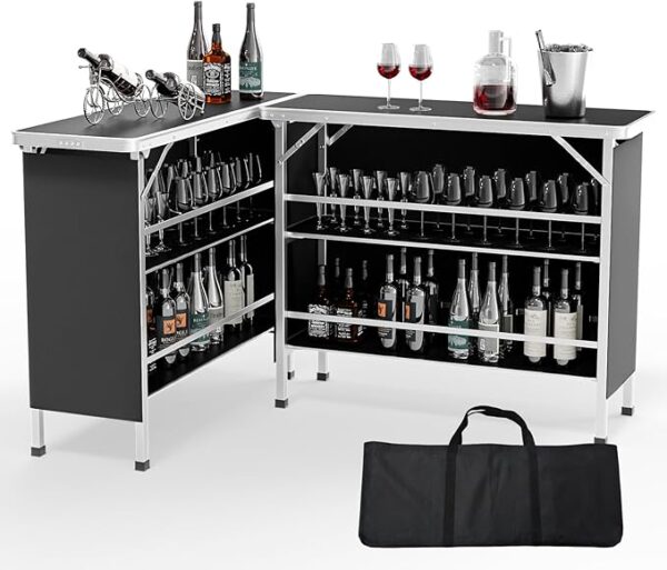 portable bar table for rent