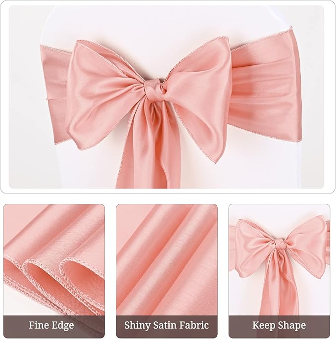 Satin Chair Sash - Image 2