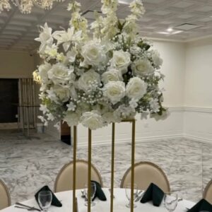 2FT Artificial White Floral Center Pieces